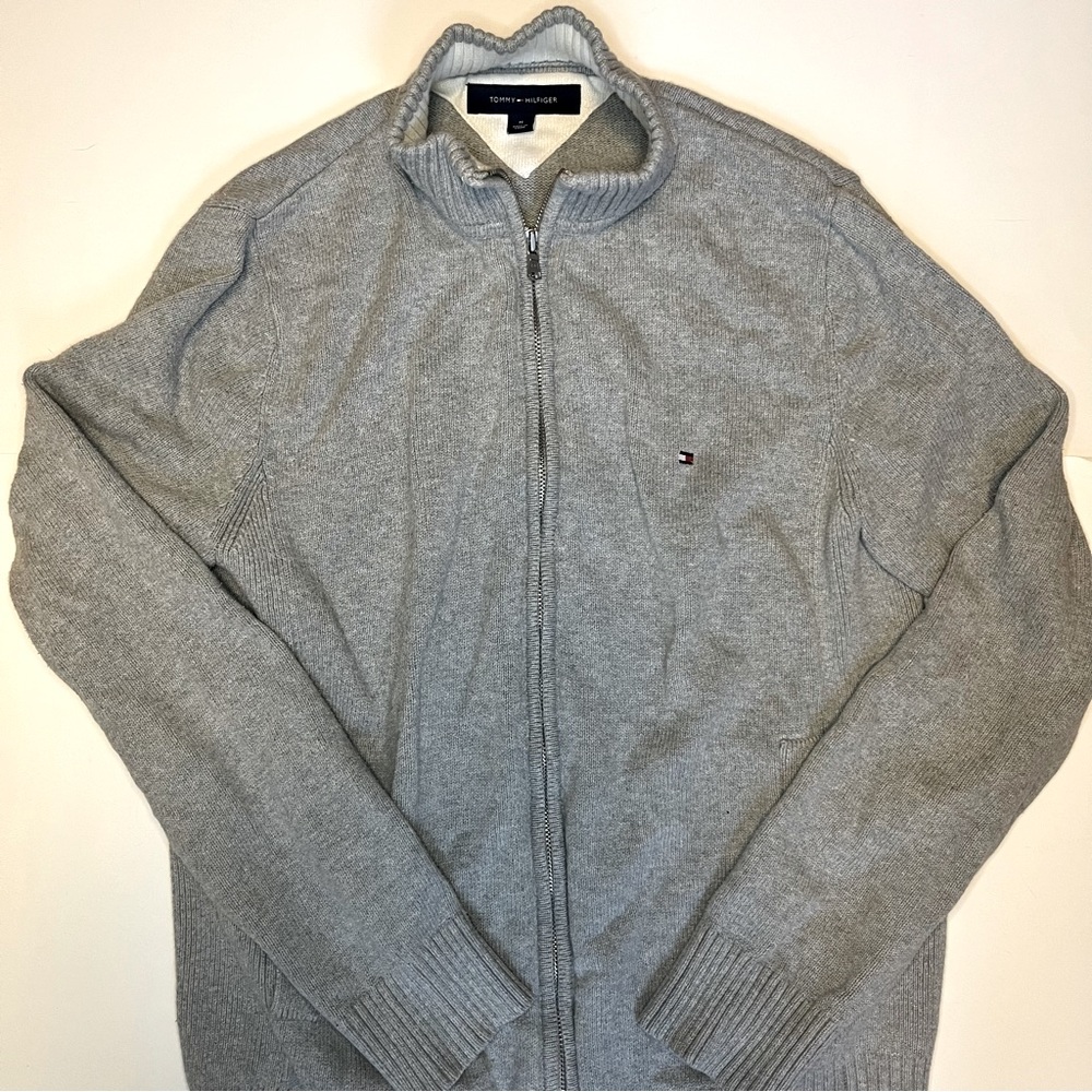 Tommy Hilfiger Front-Zip Dual-Zip Cowl Neck Sweater